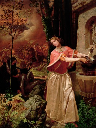 The Death of Marmion by William Cave Thomas